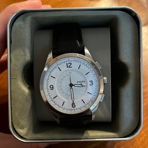 Fossil Q Hybrid watch. New battery just replaced, comes with an extra arm band.